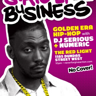 Strictly business @ The Red Light - tonight!