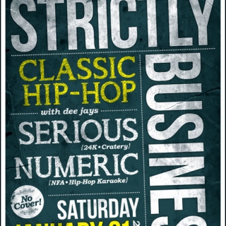STRICTLY BUSINESS @ THE RED LIGHT (01.21.2012)