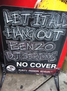 LET IT ALL HANG OUT @ ANDY POOLHALL (Every Tuesday)